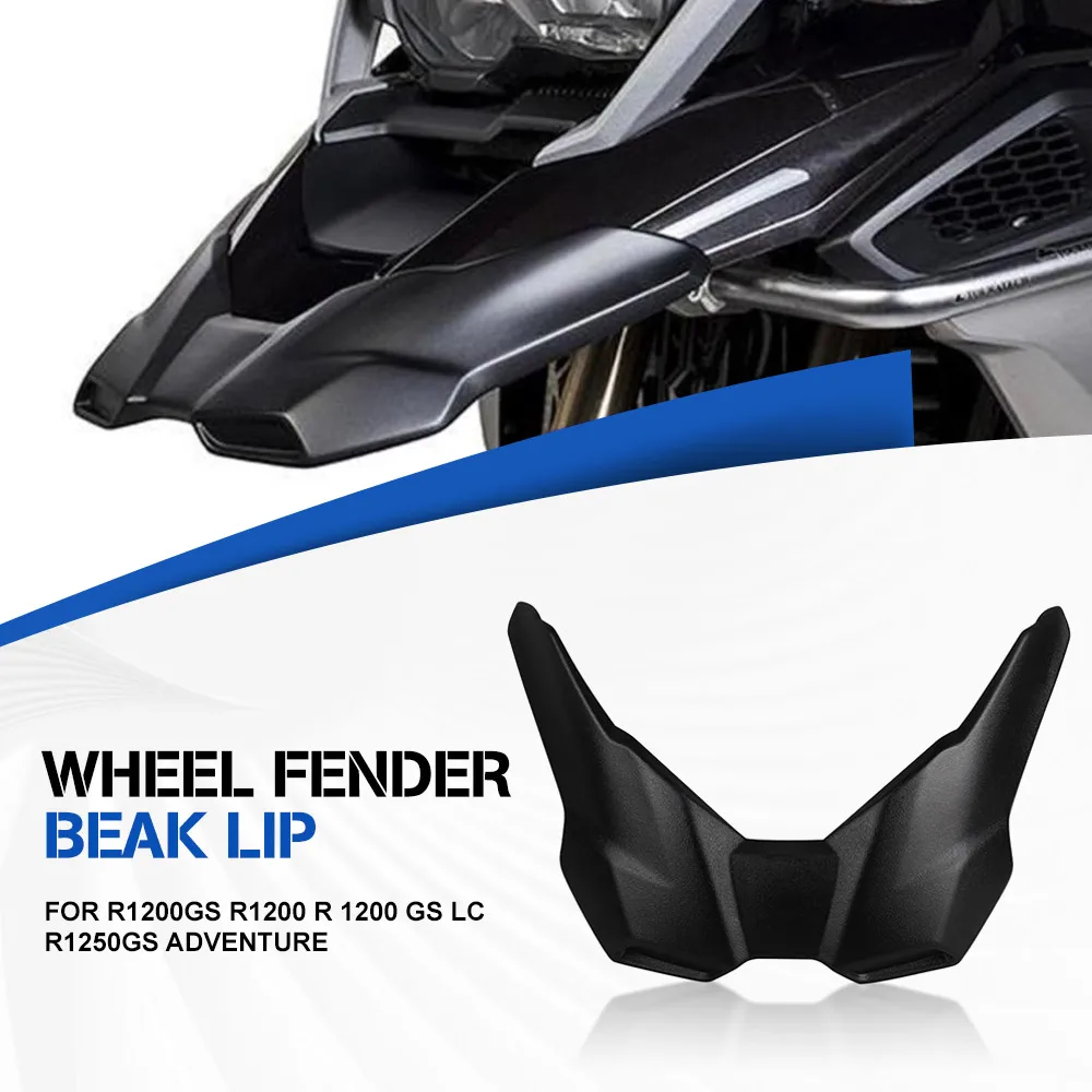 ABS Black Front Wheel Fender Beak Lip Extension Cowl Nose Cone Cover For BMW R1200GS R1200 R 1200 GS LC R1250GS Adventure
ABS Black Front Wheel Fender Beak Lip Extension Cowl Nose Cone Cover For BMW R1200GS R1200 R 1200 GS LC R1250GS Adventure