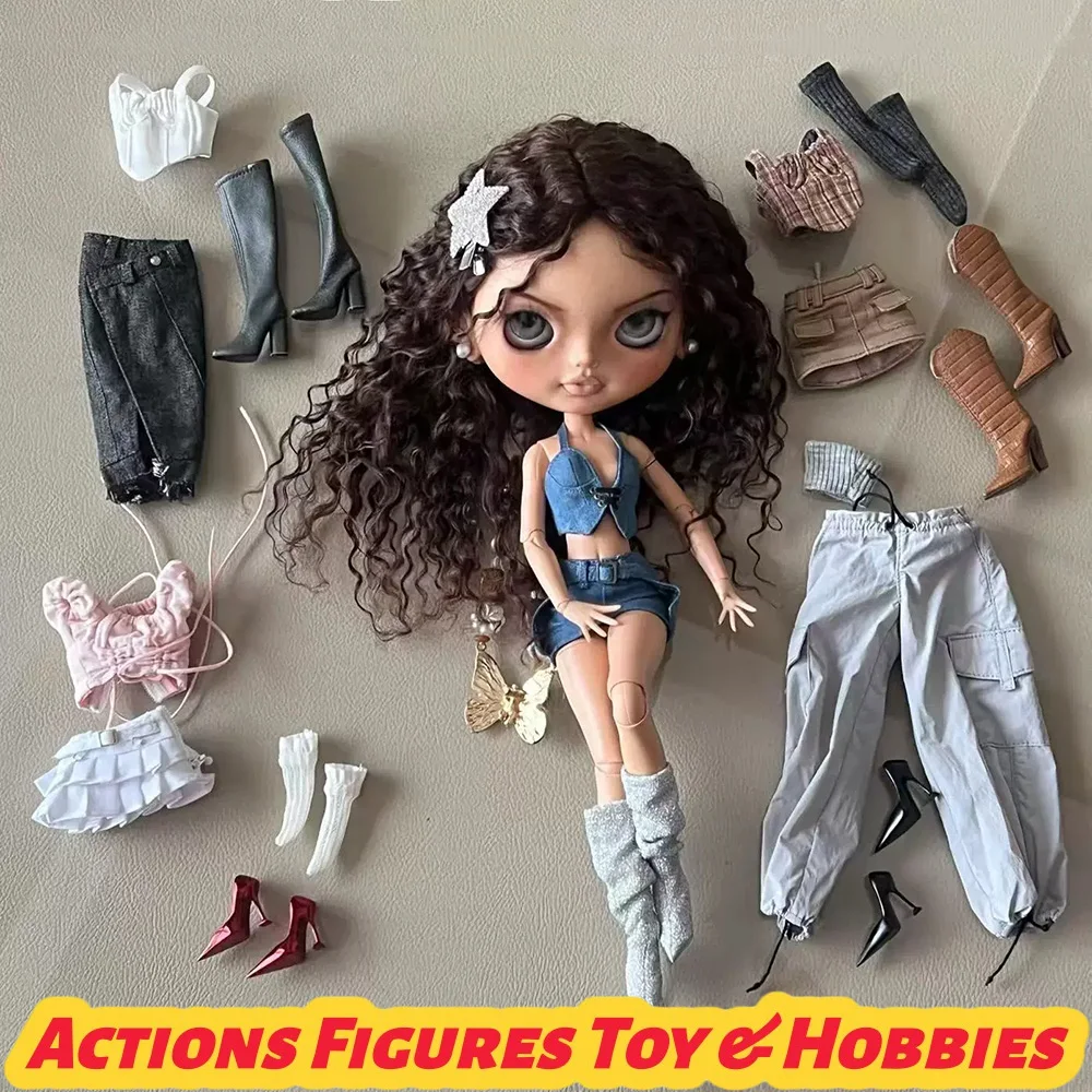 Модная одежда для кукол BJD в масштабе 1/6: короткий жилет, мини-юбка, брюки-карго, аксессуары для моделей ob22, ob24, ob26, игрушки для самостоятельного изготовления (DIY)
Модная одежда для кукол BJD в масштабе 1/6: короткий жилет, мини-юбка, брюки-карго, аксессуары для моделей ob22, ob24, ob26, игрушки для самостоятельного изготовления (DIY)
