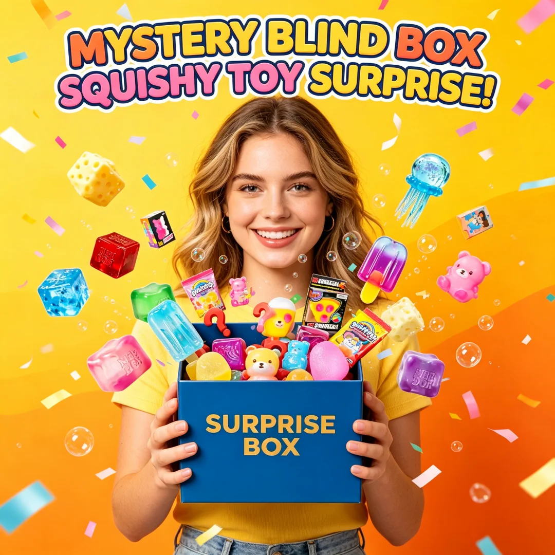 Mystery Random Anxiety Calming Fidget Bag Pack Slow Rebound Squishy Toys Kids Adult Stress Relief Gifts
Mystery Random Anxiety Calming Fidget Bag Pack Slow Rebound Squishy Toys Kids Adult Stress Relief Gifts