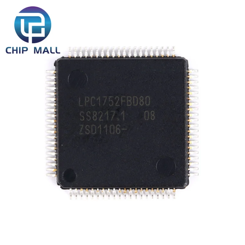 LPC1752FBD80 LQFP-80 32-Bit Microcontroller Chip IC CORTEX M3 Brand New Original Stock
LPC1752FBD80 LQFP-80 32-Bit Microcontroller Chip IC CORTEX M3 Brand New Original Stock
