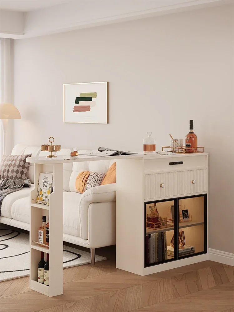 Cream wind bar table sofa edge partition telescopic cabinet household
Cream wind bar table sofa edge partition telescopic cabinet household