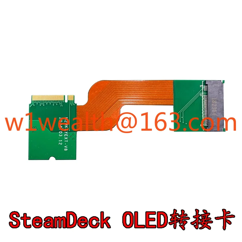 Новая модифицированная плата адаптера Steamdeck oled 2280, модифицированная карта адаптера 4T8T с жестким диском OLED
Новая модифицированная плата адаптера Steamdeck oled 2280, модифицированная карта адаптера 4T8T с жестким диском OLED