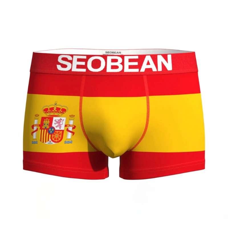 Men's Boxers Youth National Flag Print Panties Sexy Low-Rise World Cup Underwear Quick-Drying U Convex Pouch Lingerie Underpants
Men's Boxers Youth National Flag Print Panties Sexy Low-Rise World Cup Underwear Quick-Drying U Convex Pouch Lingerie Underpants