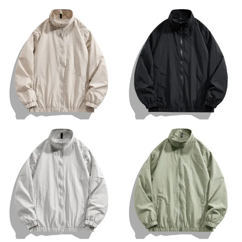 Summer Outdoor Comprehensive Training UV Resistant Casual Jacket for Men Fashionable Versatile Solid Color Sunscreen Clothing
Summer Outdoor Comprehensive Training UV Resistant Casual Jacket for Men Fashionable Versatile Solid Color Sunscreen Clothing