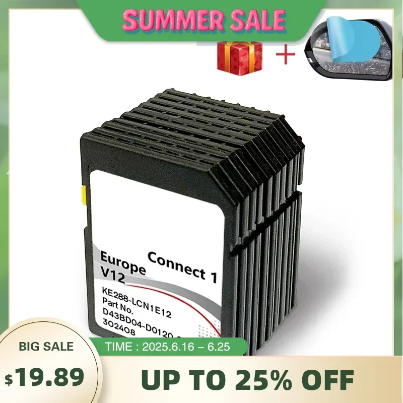 New Connect 1 V12 Maps Sat Nav SD Card 2022 for Nissan Cabstar NV200 X-Trail Fits X-Trail Qashqai NV200 Note Micra Juke Cube CA
New Connect 1 V12 Maps Sat Nav SD Card 2022 for Nissan Cabstar NV200 X-Trail Fits X-Trail Qashqai NV200 Note Micra Juke Cube CA