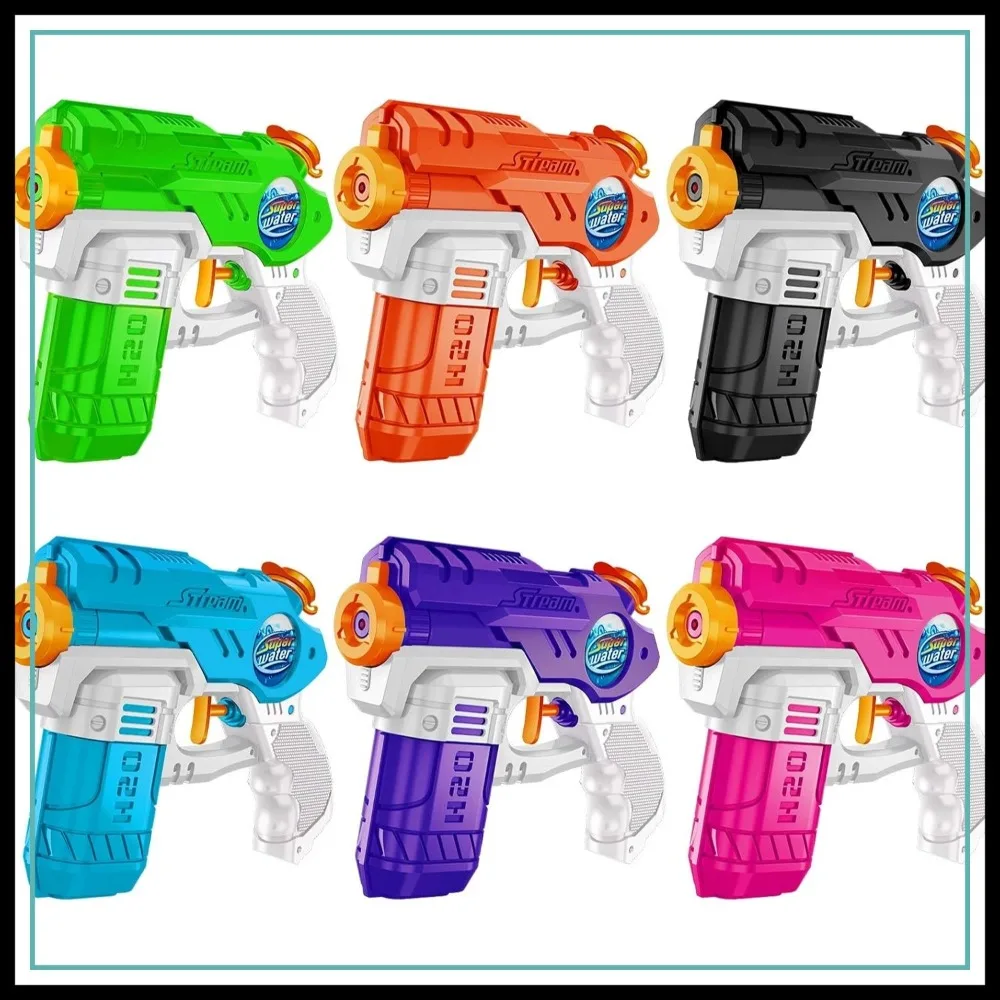 6 Pack Water Guns 220CC Squirt Blaster 15-20ft Range for Pool Beach Water Fight
6 Pack Water Guns 220CC Squirt Blaster 15-20ft Range for Pool Beach Water Fight