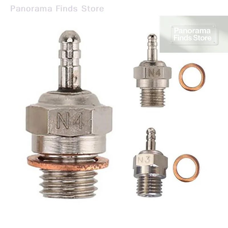 Universal #8 Glow Plug N3 N4 Spark Plug for Nitro Engine 1Pcs Suitable for HSP RC Car Spark Nitro Engine Accessory
Universal #8 Glow Plug N3 N4 Spark Plug for Nitro Engine 1Pcs Suitable for HSP RC Car Spark Nitro Engine Accessory