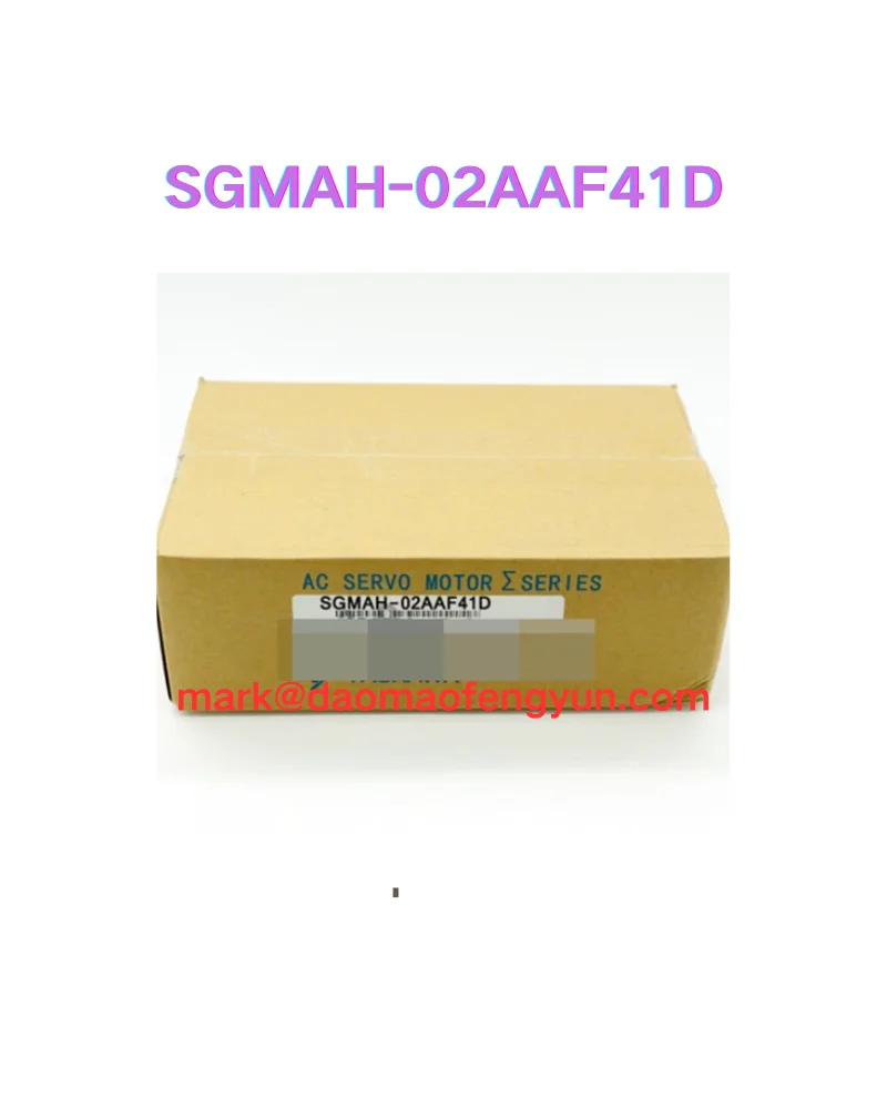 SGMAH-02AAF41D New servo motor,
SGMAH-02AAF41D New servo motor,