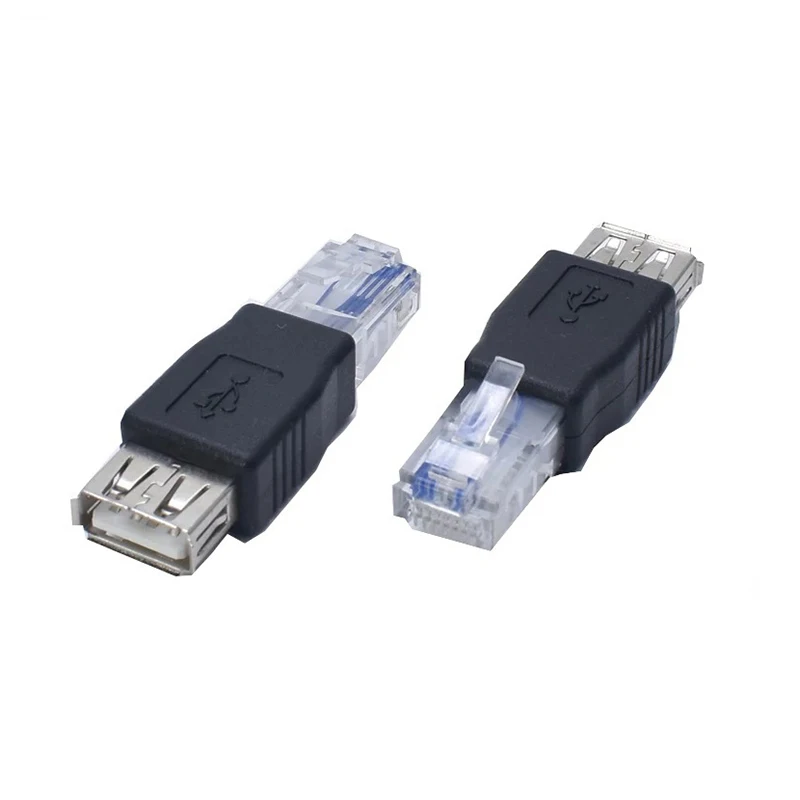 2/4PCS Ethernet to USB Adapter RJ45 Ethernet Male to USB Female Converter Network Connector for Laptops Computers
2/4PCS Ethernet to USB Adapter RJ45 Ethernet Male to USB Female Converter Network Connector for Laptops Computers