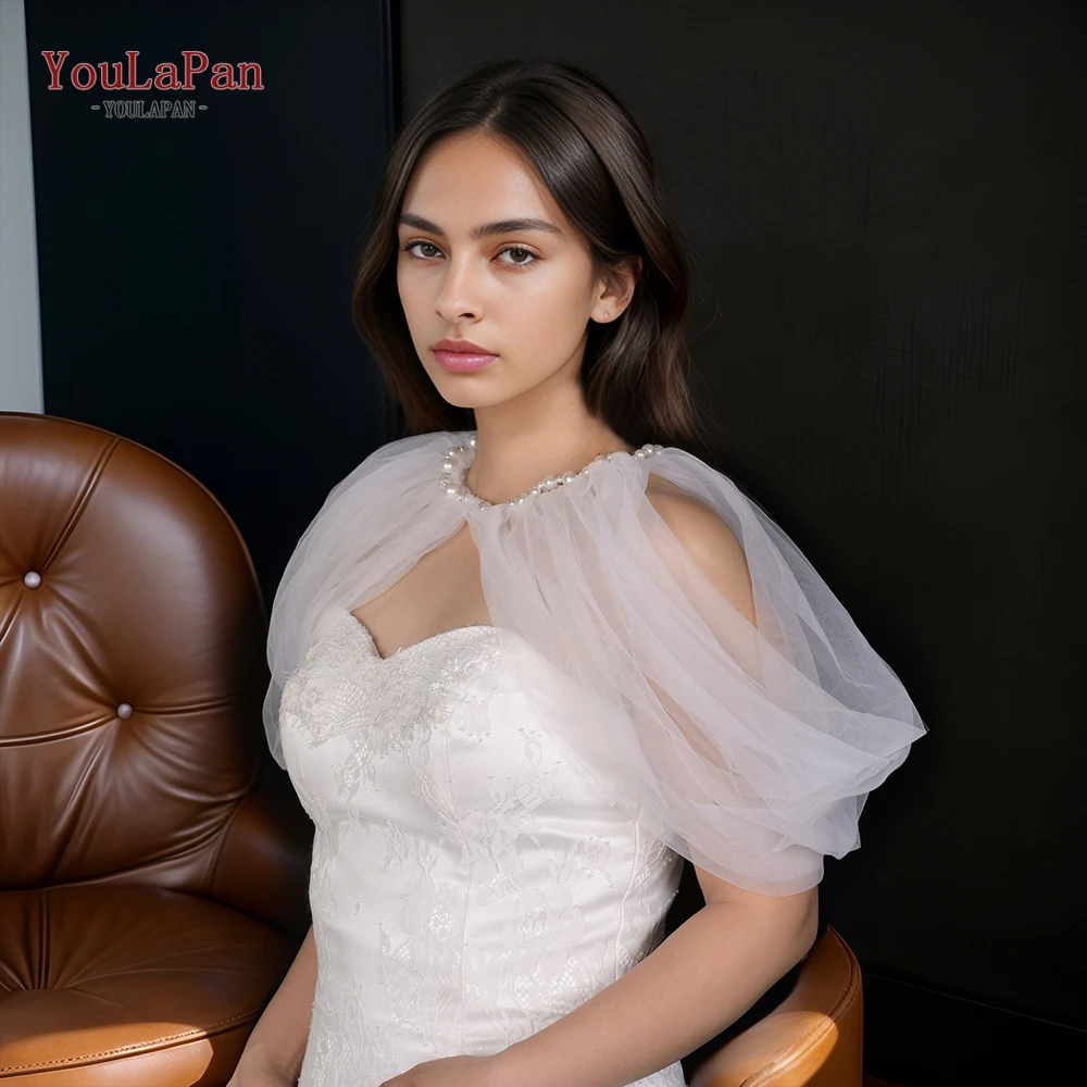 YouLaPan G90 Bridal Jackets Wedding Cape with Pearls Shoulder Shrugs Bridal Wedding Jacket DIY Bolero Women Summer Top Cover Up
YouLaPan G90 Bridal Jackets Wedding Cape with Pearls Shoulder Shrugs Bridal Wedding Jacket DIY Bolero Women Summer Top Cover Up