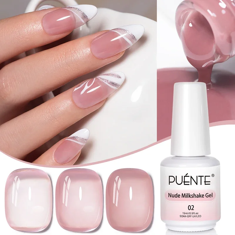 15ML Milkshake Jelly Gel Nail Polish Translucent Nude Pink Colors Nail Gel For French Manicure Soak Off Semi-Permanent Varnish
15ML Milkshake Jelly Gel Nail Polish Translucent Nude Pink Colors Nail Gel For French Manicure Soak Off Semi-Permanent Varnish