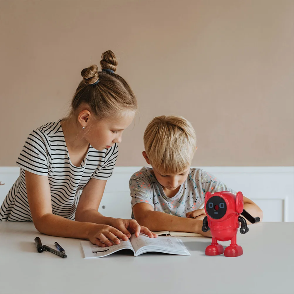1PC Cartoon Robot Pencil Sharpener Kids Premium Plastic Iron Lightweight Easy Portable Student Stationery
1PC Cartoon Robot Pencil Sharpener Kids Premium Plastic Iron Lightweight Easy Portable Student Stationery
