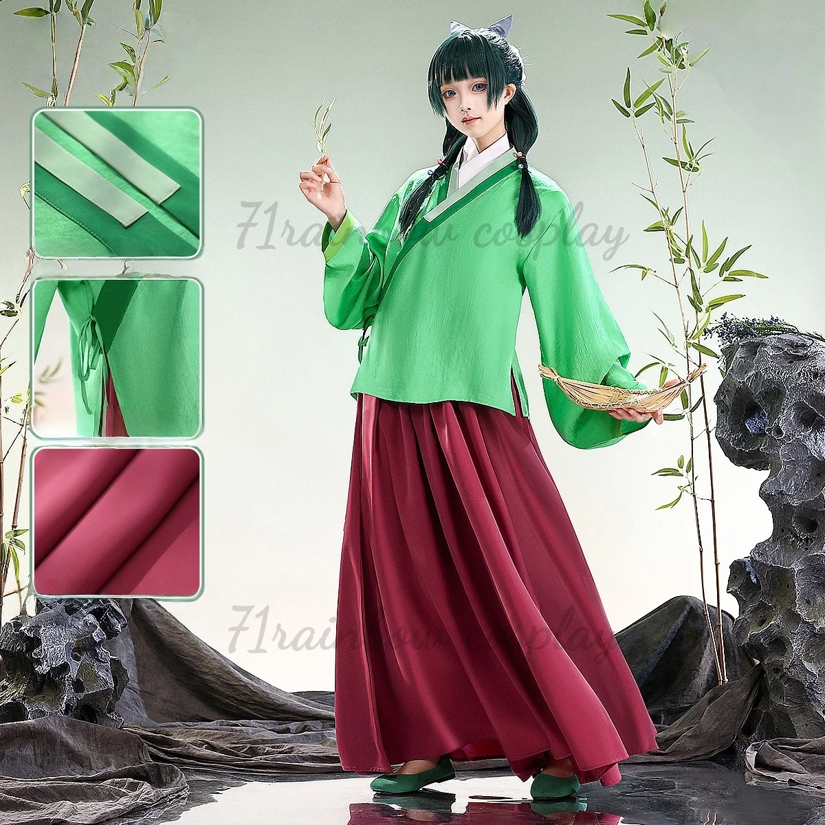 The Apothecary Diaries Maomao Cosplay Costume Woman Halloween Outfits Dresses Mao Mao Costumes Cosplay
The Apothecary Diaries Maomao Cosplay Costume Woman Halloween Outfits Dresses Mao Mao Costumes Cosplay
