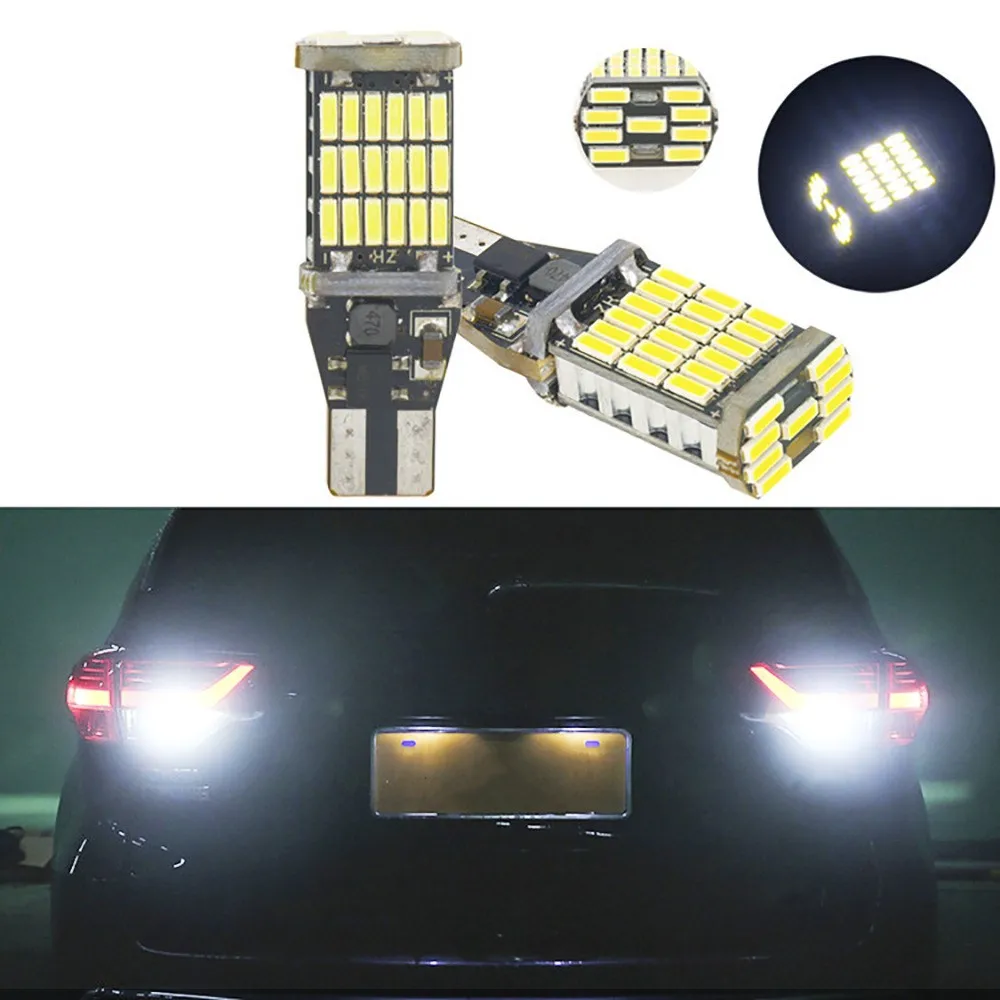 2/6PCS T15 W16W 921 912 T16 T10 902 LED Bulbs High Power 45pcs 4014SMD Super Bright 1200LM Replace for Car Reversing Light White
2/6PCS T15 W16W 921 912 T16 T10 902 LED Bulbs High Power 45pcs 4014SMD Super Bright 1200LM Replace for Car Reversing Light White