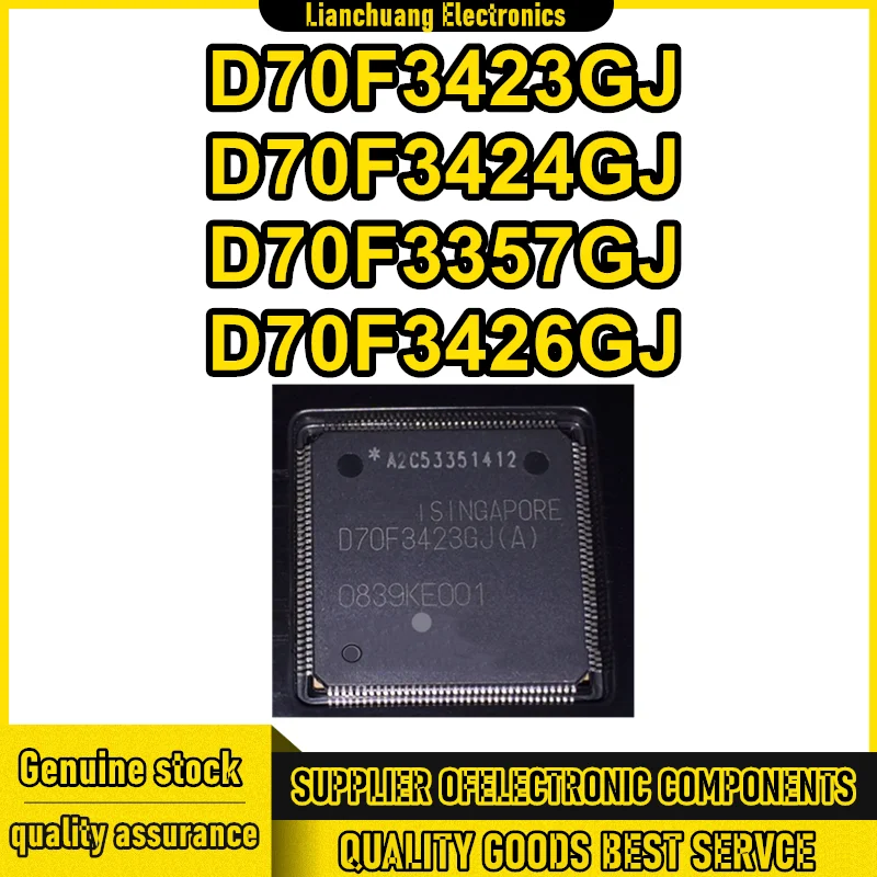 D70F3423GJ (A) D70F3424GJ (A) D70F3357GJ (A) D70F3426GJ (A) QFP-144 IC chipset New in stock
D70F3423GJ (A) D70F3424GJ (A) D70F3357GJ (A) D70F3426GJ (A) QFP-144 IC chipset New in stock