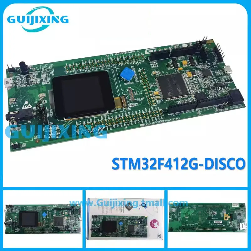 The STM32F412G-DISCO Discovery suite uses the STM32F412ZGT6 MCU 32F412GDISCOVERY
The STM32F412G-DISCO Discovery suite uses the STM32F412ZGT6 MCU 32F412GDISCOVERY