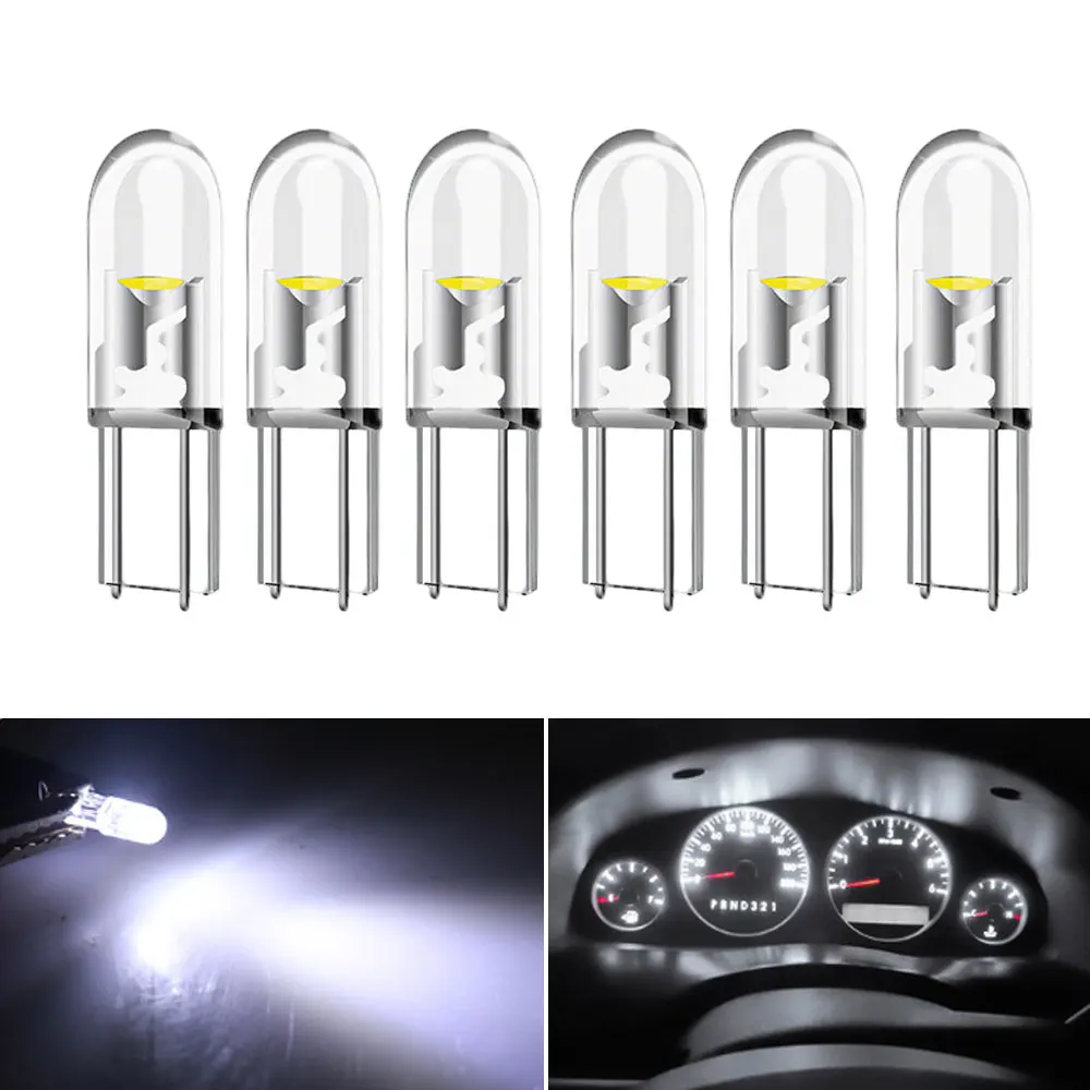 10pcs Car Instrument Panel Indicator Decoration Lamps T5 LED W3W W1.2W 74 286 Wedge Lights Dashboard Gauge Warning Light Bulbs
10pcs Car Instrument Panel Indicator Decoration Lamps T5 LED W3W W1.2W 74 286 Wedge Lights Dashboard Gauge Warning Light Bulbs