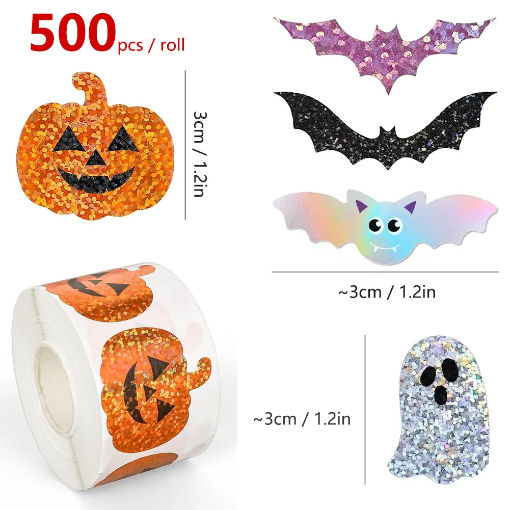 Halloween Label Stickers Pumpkin Ghost Bat Gift Bag Sealing Decals Self-Adhesive Waterproof Labels Creative Holiday Stickers
Halloween Label Stickers Pumpkin Ghost Bat Gift Bag Sealing Decals Self-Adhesive Waterproof Labels Creative Holiday Stickers