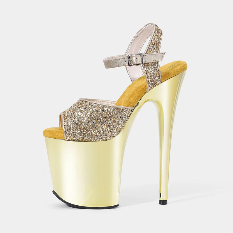 New Summer Sexy 20CM High Heels Ankle Strap Nightclub Pole Dancing Shoes Open Toe Sandals Fashion Women's Shoes HSS202402
New Summer Sexy 20CM High Heels Ankle Strap Nightclub Pole Dancing Shoes Open Toe Sandals Fashion Women's Shoes HSS202402