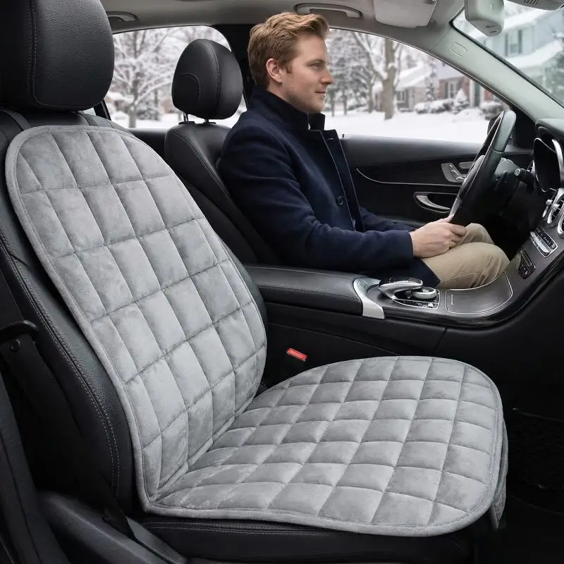 Winter Plush Car Seat Cover Cushion Warm Anti Slip Breathable Universal Front Chair Pad for Cold Weather Road Trips
Winter Plush Car Seat Cover Cushion Warm Anti Slip Breathable Universal Front Chair Pad for Cold Weather Road Trips