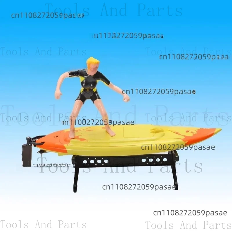 Simulated Surfer RC Model Remote-Controlled Surfboard With Mini Figure Includes Servo Accessories
Simulated Surfer RC Model Remote-Controlled Surfboard With Mini Figure Includes Servo Accessories