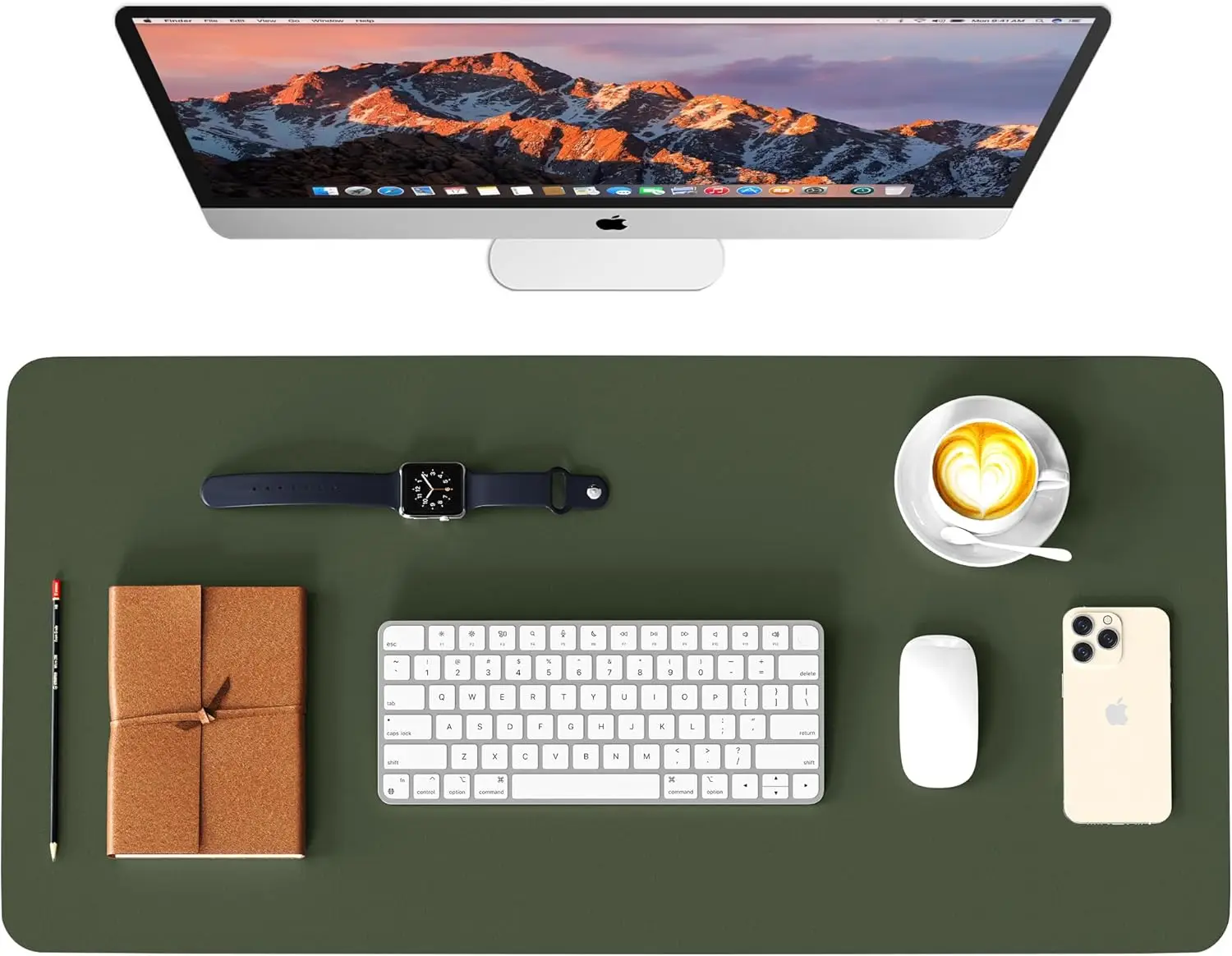 Waterproof Leather Desk Mat, 35.4x17in, Non-Slip, Double-Sided, Easy Clean, for Office/Home
Waterproof Leather Desk Mat, 35.4x17in, Non-Slip, Double-Sided, Easy Clean, for Office/Home