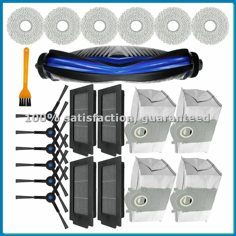 For T50 PRO Robot Vacuum Cleaner Parts Replace Main Brush Hepa Filters Side Brush Dust Bag Mop Cloths-A73M
For T50 PRO Robot Vacuum Cleaner Parts Replace Main Brush Hepa Filters Side Brush Dust Bag Mop Cloths-A73M