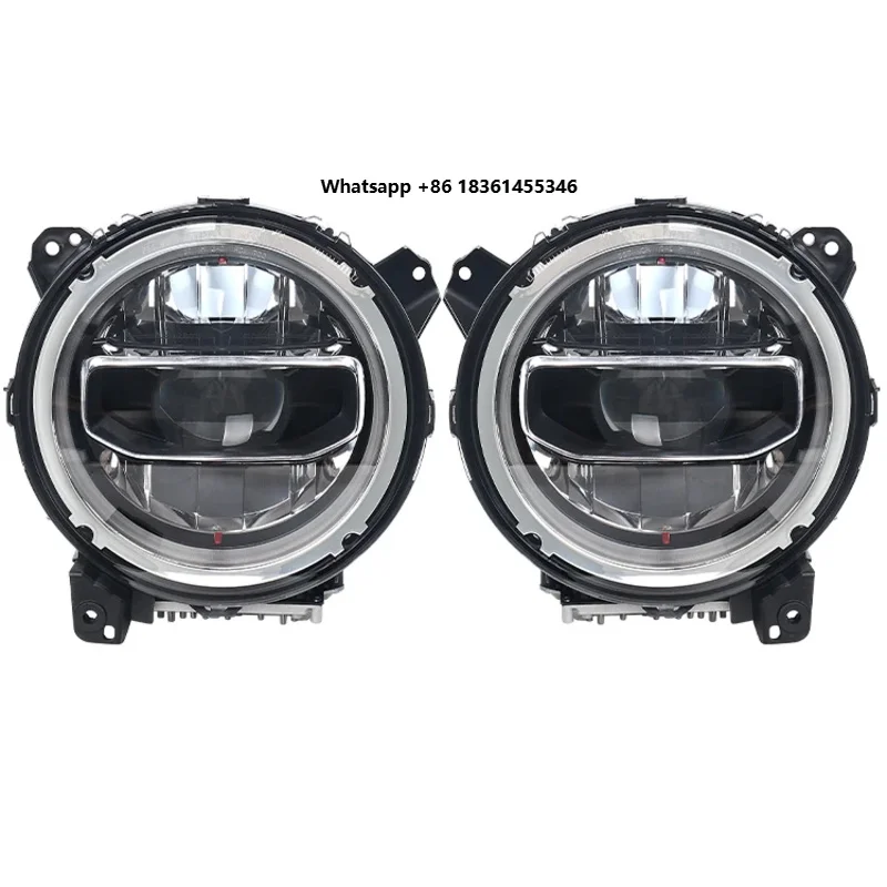 For JL 2018 20199'' Hi/Lo Beam Headlight with Halo Ring White DRL Amber Turn signal Lights Led Car
For JL 2018 20199'' Hi/Lo Beam Headlight with Halo Ring White DRL Amber Turn signal Lights Led Car