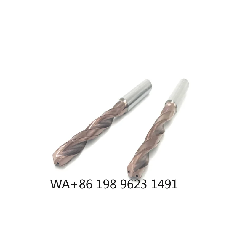 Internal Cooling Twist Drill Bit, 5D Coolant Fed Design, Heavy Duty Alloy Drill Accessory for Precision Metal Processing Work
Internal Cooling Twist Drill Bit, 5D Coolant Fed Design, Heavy Duty Alloy Drill Accessory for Precision Metal Processing Work