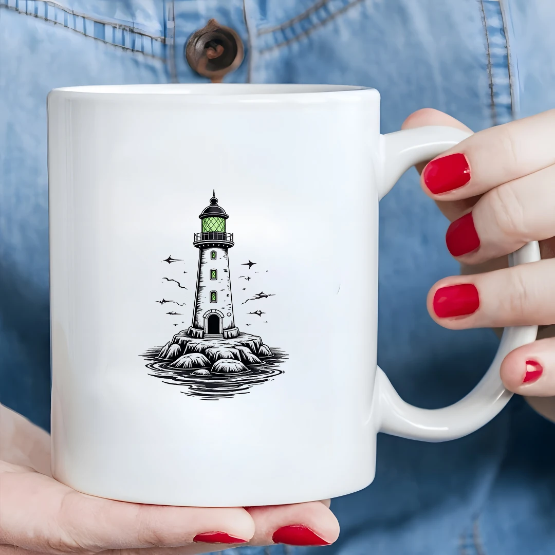 11oz Black and White Lighthouse Mug Eco-Friendly Kids Cup Christmas Creative Gift Office and Home Cup
11oz Black and White Lighthouse Mug Eco-Friendly Kids Cup Christmas Creative Gift Office and Home Cup
