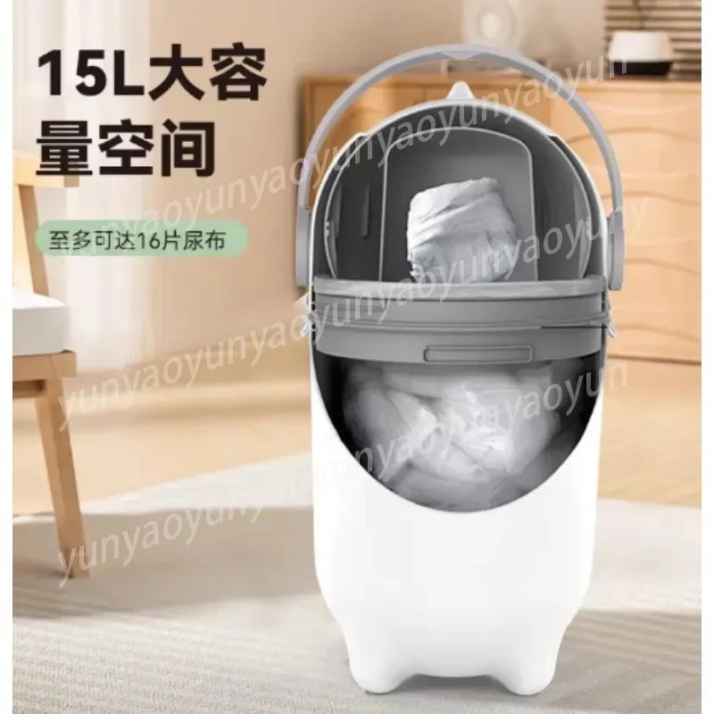 Odor Sealed Quiet Close Diaper Bin Large Capacity White Nursery Nappy Disposal Trash Can
Odor Sealed Quiet Close Diaper Bin Large Capacity White Nursery Nappy Disposal Trash Can