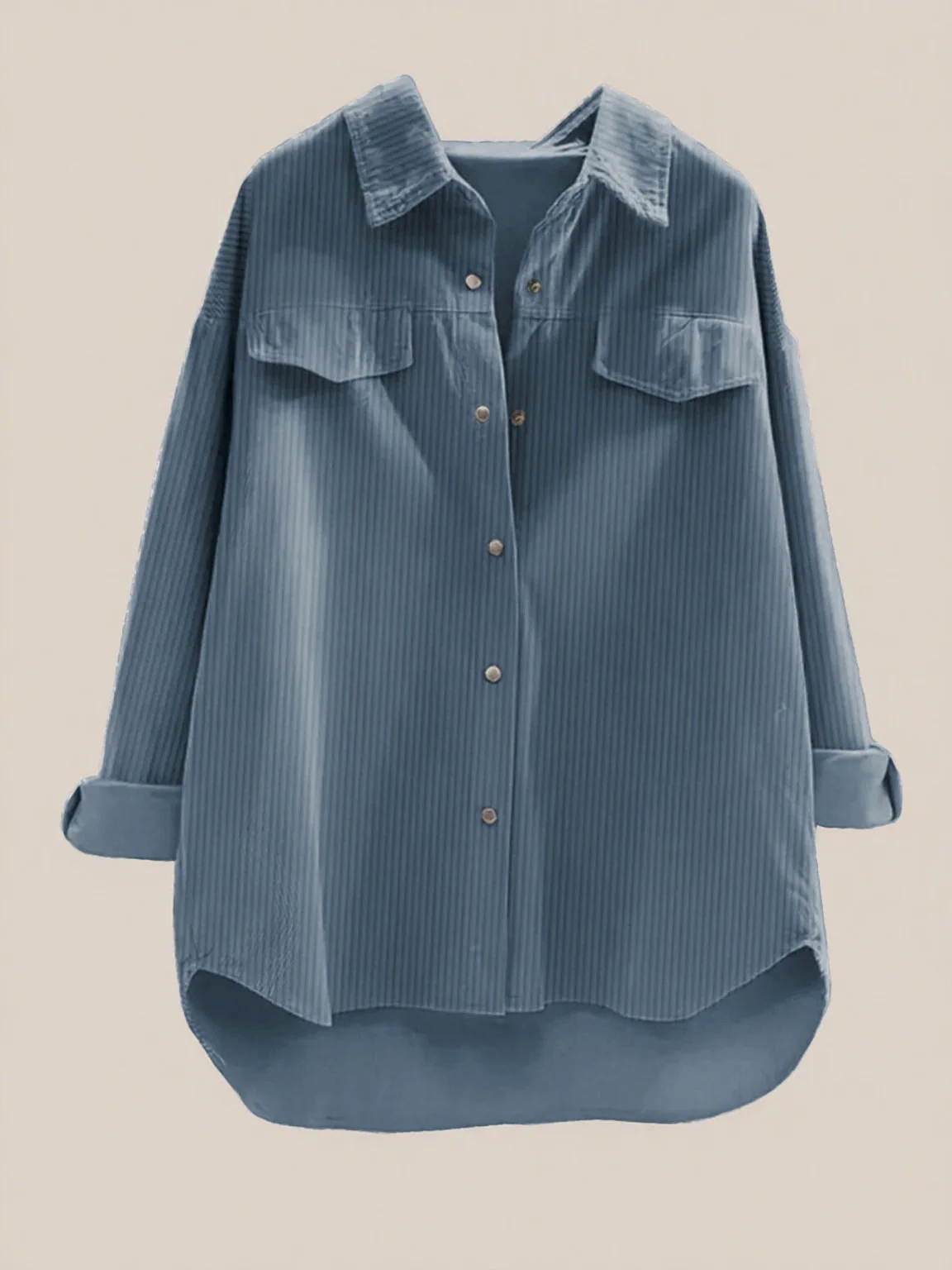 Women Casual Corduroy Shirt Long Sleeve Single Breasted Top Coat Autumn Vintage Casual Coat 2025 Elegant Luxury Chic Top Jackets
Women Casual Corduroy Shirt Long Sleeve Single Breasted Top Coat Autumn Vintage Casual Coat 2025 Elegant Luxury Chic Top Jackets