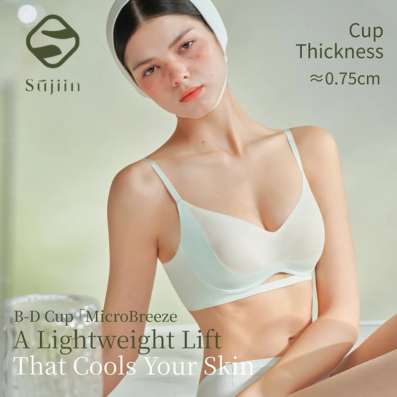 SUJIIN Summer Wireless Push Up Bras for Women Seamless Minimizer Comfortable Invisible Bra Thin Cooling Bralettes Woman MX520
SUJIIN Summer Wireless Push Up Bras for Women Seamless Minimizer Comfortable Invisible Bra Thin Cooling Bralettes Woman MX520