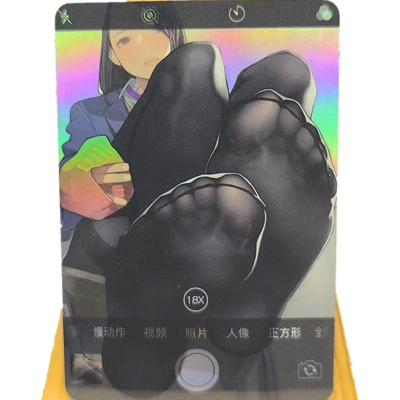 9STKS/set Anime Games Flash ACG Card Black Silk Imperial Girl Kawaii Sexy Girl Card Collector's Favourite Toys
9STKS/set Anime Games Flash ACG Card Black Silk Imperial Girl Kawaii Sexy Girl Card Collector's Favourite Toys