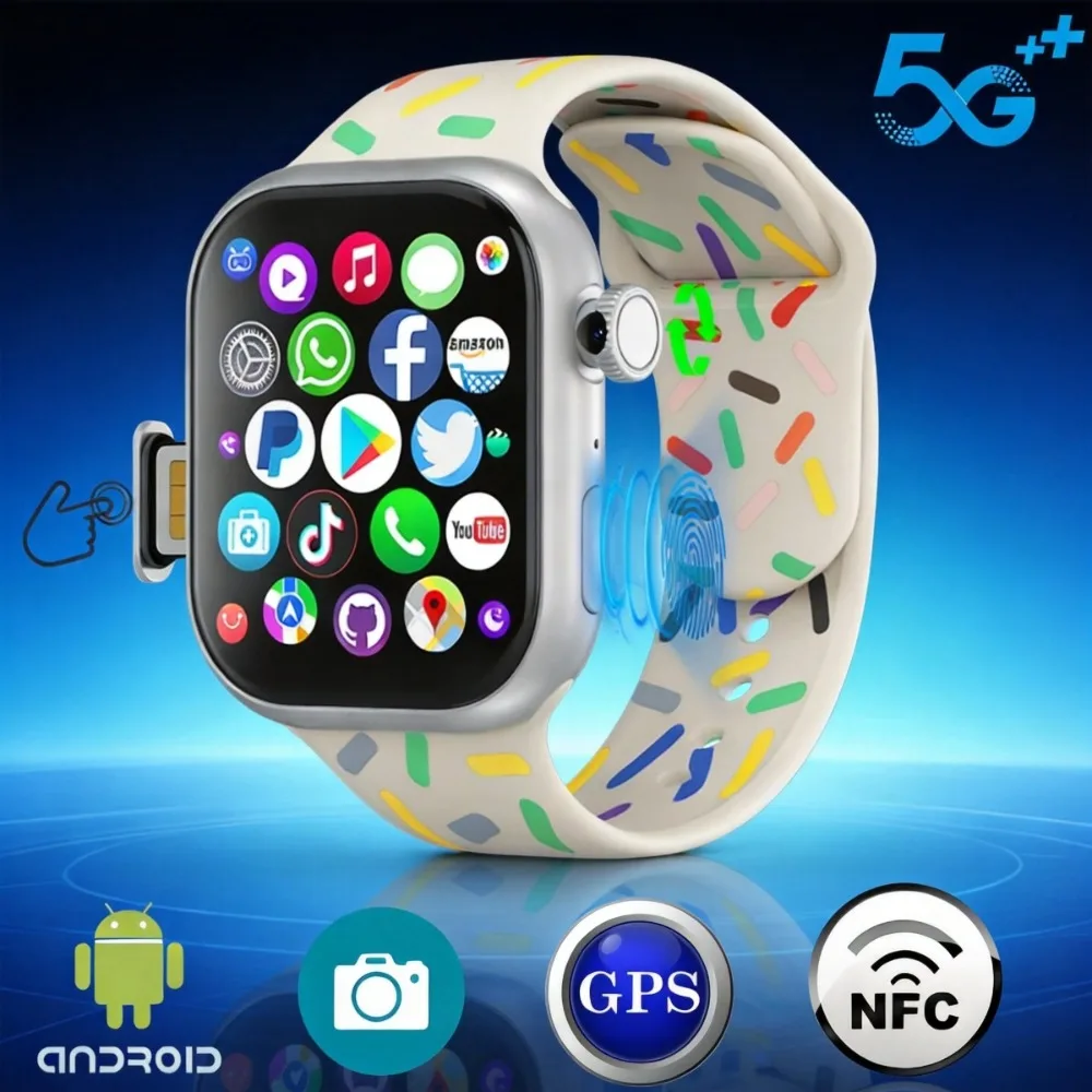 VP19Pro Smart Watch 4G/5G Android SmartwatchT ouch ID With 1580Mah Battery Rom Free Download App WIFI GPS For Android
VP19Pro Smart Watch 4G/5G Android SmartwatchT ouch ID With 1580Mah Battery Rom Free Download App WIFI GPS For Android