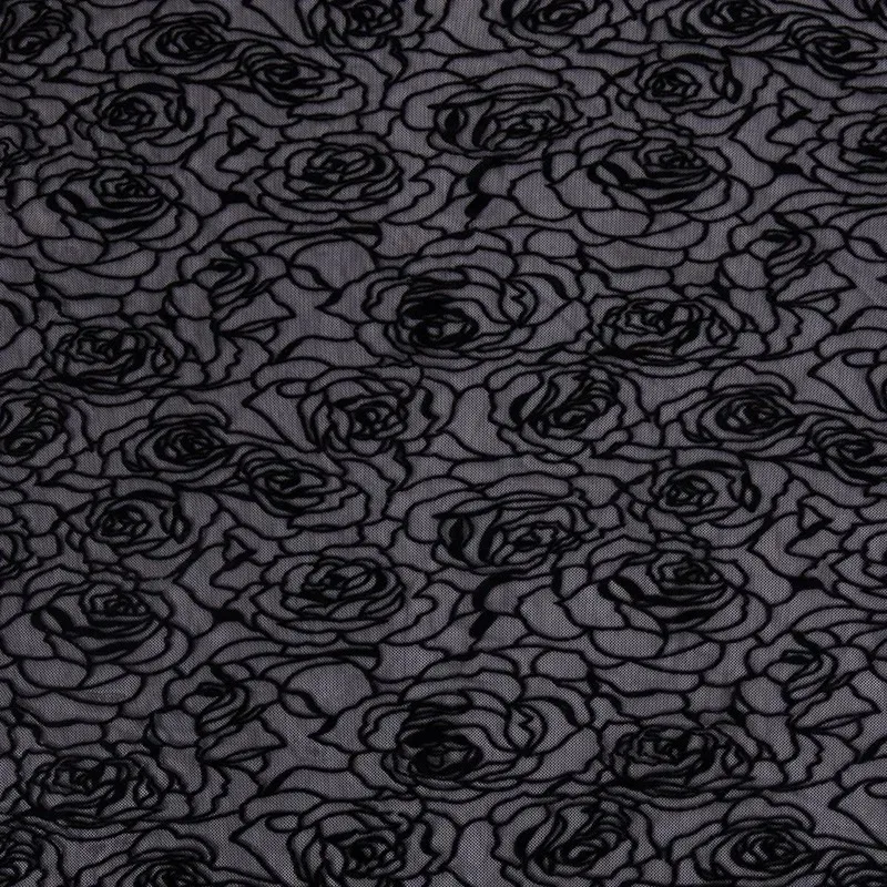 1meter Rose Flower Printed Spandex Jacquard Flocking Fabric Lace Embroidered Flocked Mesh Fabric for DIY Sewing Clothing
1meter Rose Flower Printed Spandex Jacquard Flocking Fabric Lace Embroidered Flocked Mesh Fabric for DIY Sewing Clothing