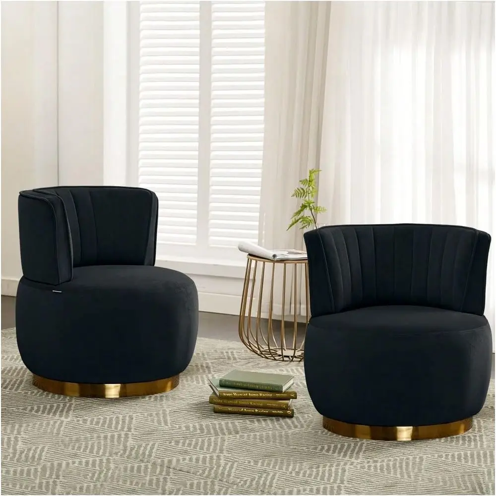 Swivel Upholstered Club Chairs Set of 2, Modern Arm Chairs 360° Rotation, Cozy Sofa Chairs for Living Room, Bedroom, Lounge, Hot
Swivel Upholstered Club Chairs Set of 2, Modern Arm Chairs 360° Rotation, Cozy Sofa Chairs for Living Room, Bedroom, Lounge, Hot
