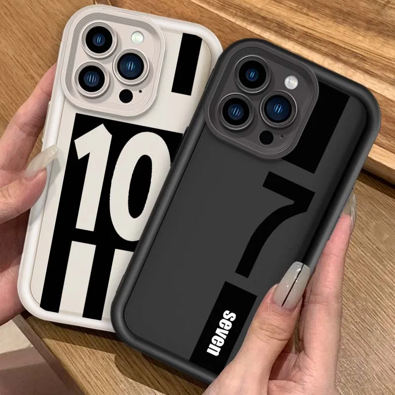 Fashion Line Numbers 7 10 23 Phone Case For Apple iPhone 16 15 14 13 12 11 Pro Max Plus Eye Ladder Soft TPU Silicone Cover
Fashion Line Numbers 7 10 23 Phone Case For Apple iPhone 16 15 14 13 12 11 Pro Max Plus Eye Ladder Soft TPU Silicone Cover
