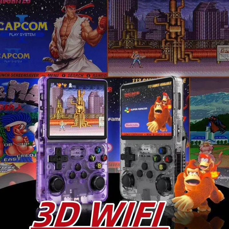 R36S Plus Open Source Retro Handheld Video Game Console 4.0 Inch Screen Linux System Portable Pocket Video Player 64GB 128G Game 
R36S Plus Open Source Retro Handheld Video Game Console 4.0 Inch Screen Linux System Portable Pocket Video Player 64GB 128G Game