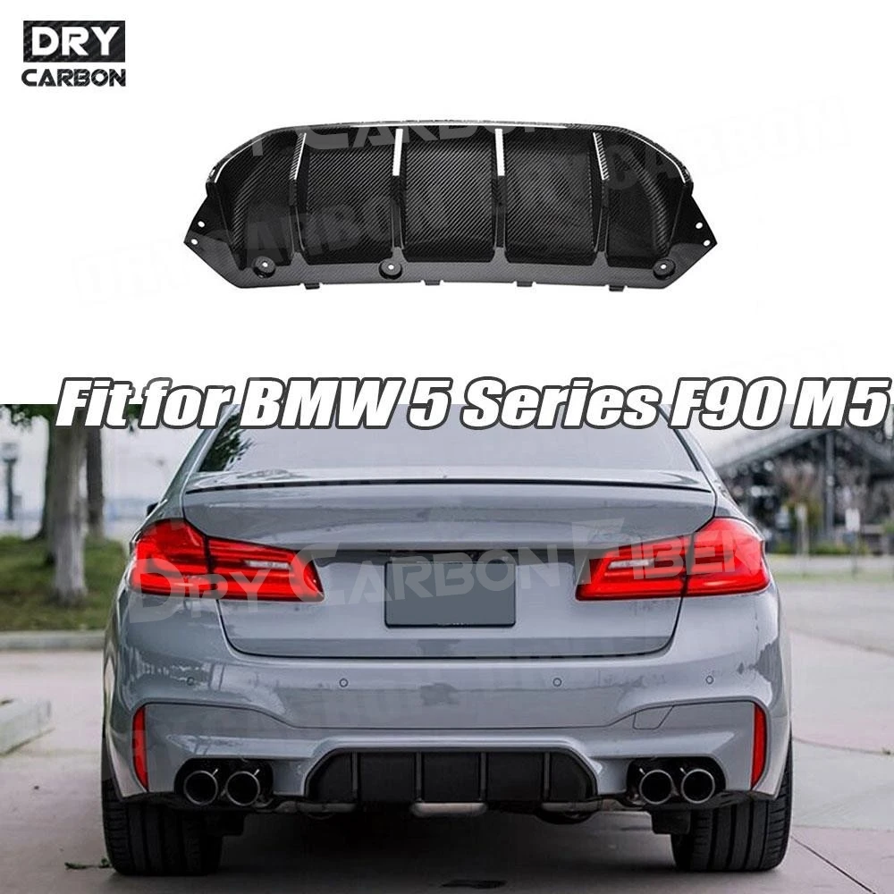 Dry Carbon Fiber Rear Bumper Diffuser Lip For BMW 5 Series F90 M5 Sedan 4 Door 2018 2019 Car Bumper Guard Accessories Tuning
Dry Carbon Fiber Rear Bumper Diffuser Lip For BMW 5 Series F90 M5 Sedan 4 Door 2018 2019 Car Bumper Guard Accessories Tuning