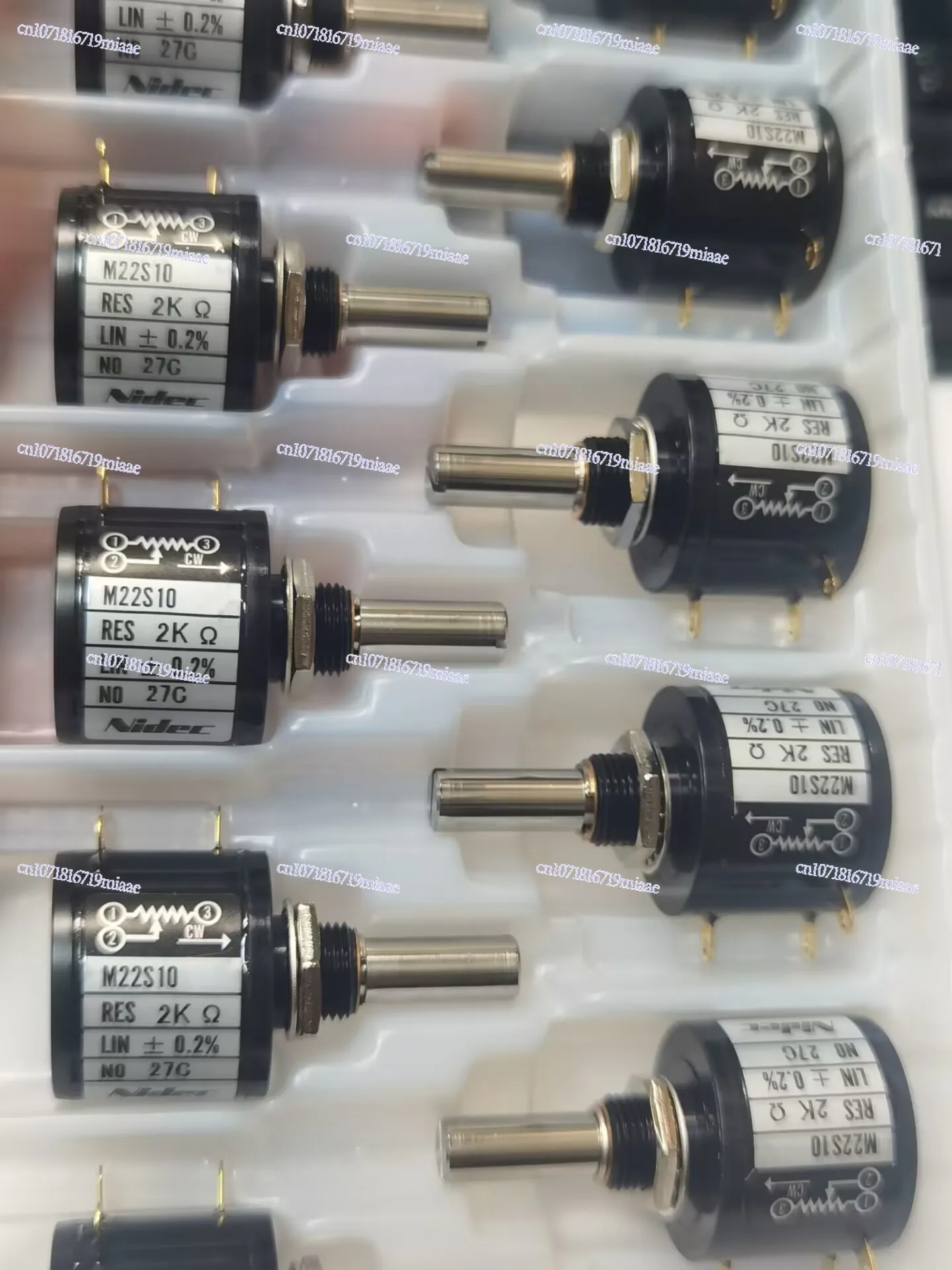 M22S10 1K 2K 5K 10K 10-coil Wound Potentiometer 1pcs New Original
M22S10 1K 2K 5K 10K 10-coil Wound Potentiometer 1pcs New Original