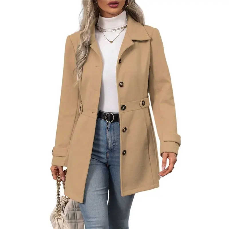 Женское зимнее классическое пальто-пальтофакер с карманами, однобортное
Женское зимнее классическое пальто-пальтофакер с карманами, однобортное