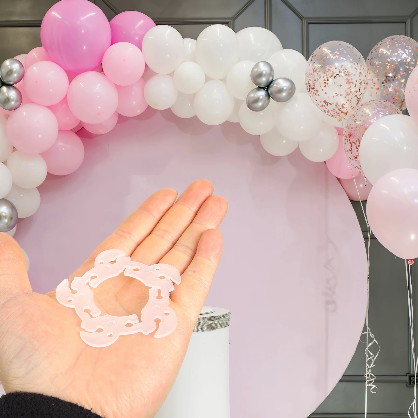 100pcs Accessories Clips for Wedding Birthday Balloon Tie Tool Plastic Arch Connector Kit Balloon Rings Buckles
100pcs Accessories Clips for Wedding Birthday Balloon Tie Tool Plastic Arch Connector Kit Balloon Rings Buckles