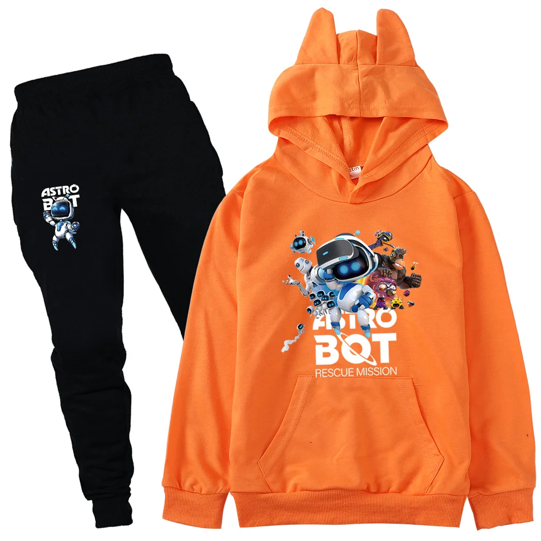 Anime ASTRO BOT Clothes Kids Game ASTROBOT Hoodie Pants 2pcs Set Teen Boys Hood Sweatshirt Toddler Girls Outfits Children's Sets
Anime ASTRO BOT Clothes Kids Game ASTROBOT Hoodie Pants 2pcs Set Teen Boys Hood Sweatshirt Toddler Girls Outfits Children's Sets