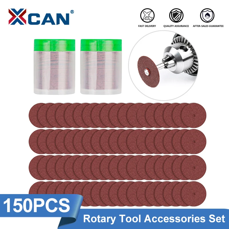 XCAN Resin Cut off Wheel Disc 150pcs 25mm Metal Cutting Disc for Dremel Rotary Tool Accessories Circular Saw Blade
XCAN Resin Cut off Wheel Disc 150pcs 25mm Metal Cutting Disc for Dremel Rotary Tool Accessories Circular Saw Blade