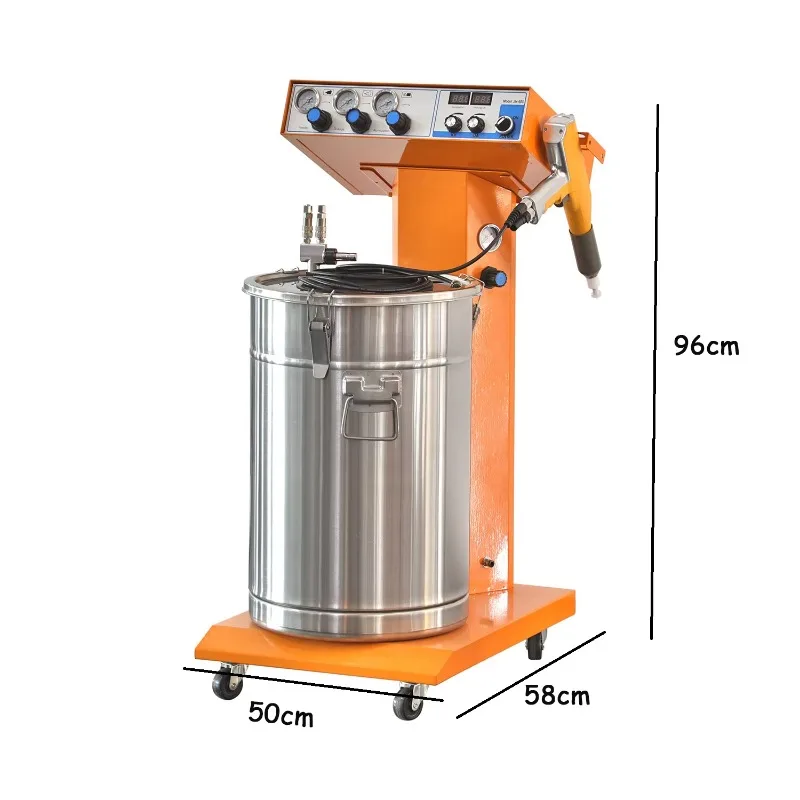 industrial electrostatic powder coating machine with powder coating
industrial electrostatic powder coating machine with powder coating