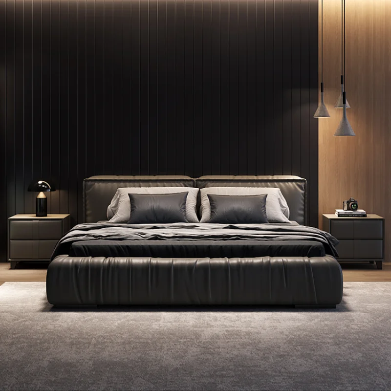 Storage Luxury Double Bed Frame Wood Modern Floor Home Bed Frame Queen Master Sleeping Queen Cama Box Casal Bedroom Furniture
Storage Luxury Double Bed Frame Wood Modern Floor Home Bed Frame Queen Master Sleeping Queen Cama Box Casal Bedroom Furniture