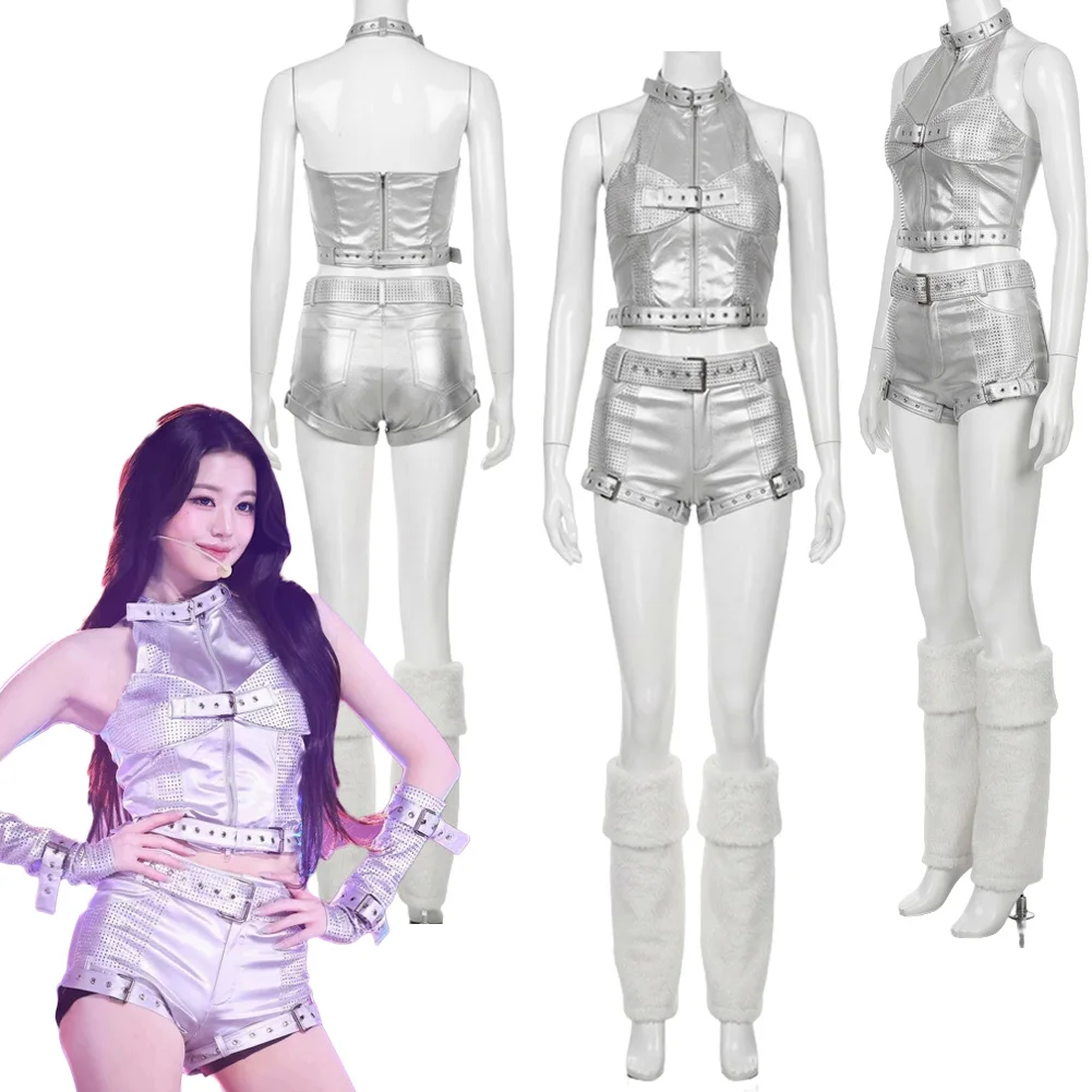 Jang Wonyoung Cosplay Kpop Stage Costume Girls Group IVE Uniform Disguise Clothing Outfits Halloween Carnival Party Women Adult
Jang Wonyoung Cosplay Kpop Stage Costume Girls Group IVE Uniform Disguise Clothing Outfits Halloween Carnival Party Women Adult