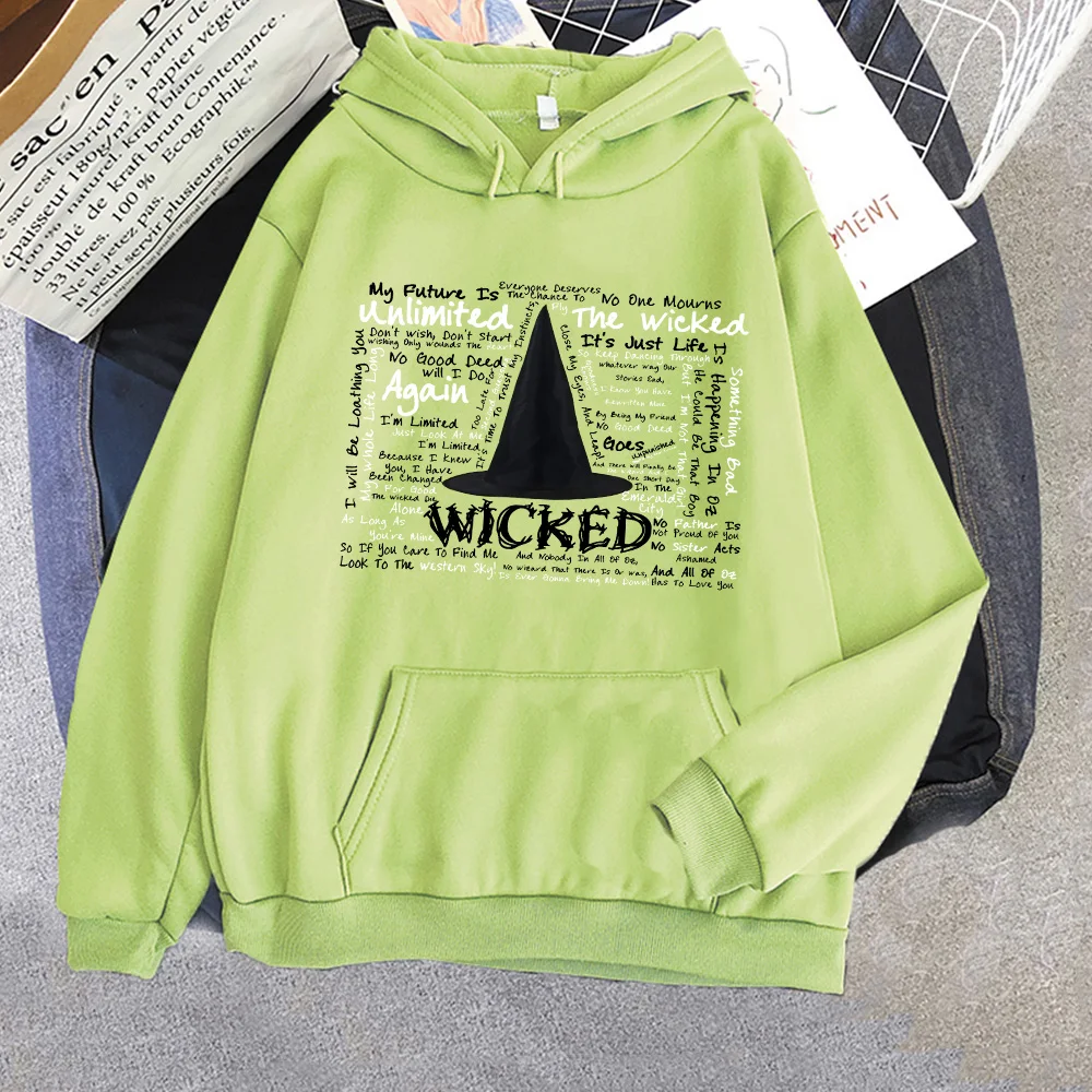 Wicked Fantasy List of Songs Hoodies Autumn Aesthetic Design Creative Pullovers Chic Women Men Sudaderas Y2K Casual Sweatshirt
Wicked Fantasy List of Songs Hoodies Autumn Aesthetic Design Creative Pullovers Chic Women Men Sudaderas Y2K Casual Sweatshirt