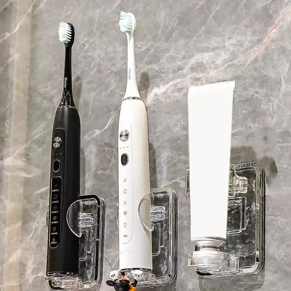 Toothbrush Holder Plastic Wall-Mounted Electric Toothbrush Holder Cosmetics Razor Storage Shelf Bathroom Organizer Kitchen Tool
Toothbrush Holder Plastic Wall-Mounted Electric Toothbrush Holder Cosmetics Razor Storage Shelf Bathroom Organizer Kitchen Tool